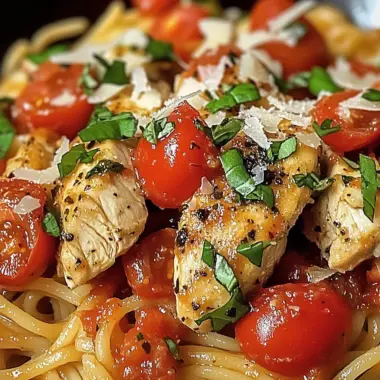 Bruschetta Chicken Pasta