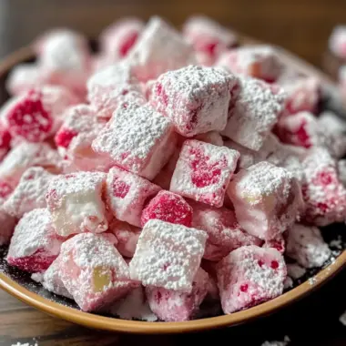 Cherry Cheesecake Puppy Chow