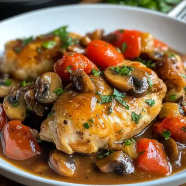 Chicken Chasseur
