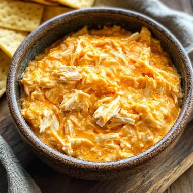 Crock Pot Buffalo Chicken Dip