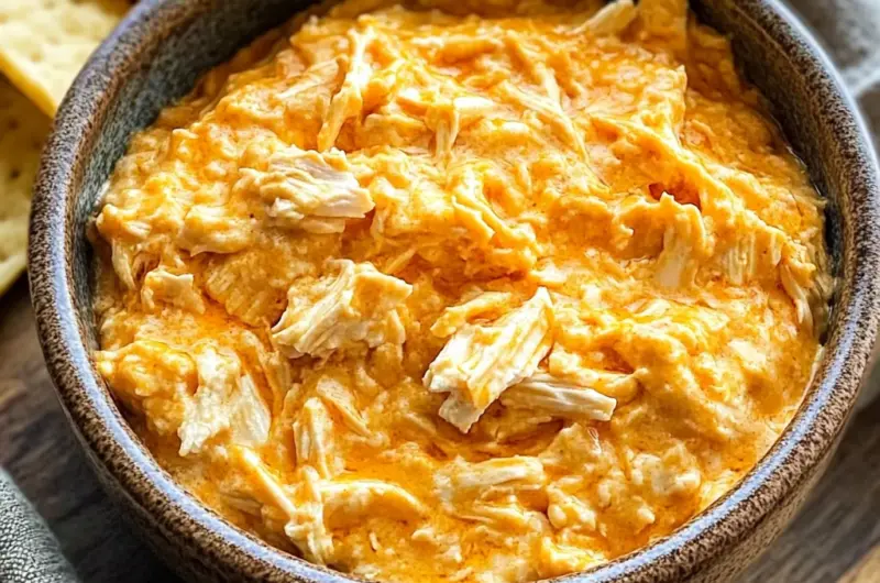 Crock Pot Buffalo Chicken Dip