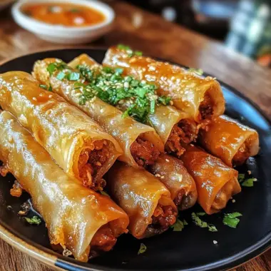Delicious Filipino Lumpia