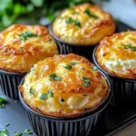 Fluffy Cottage Cheese Egg Muffins