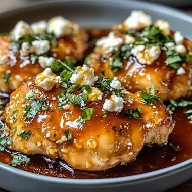 Hot Honey Feta Chicken
