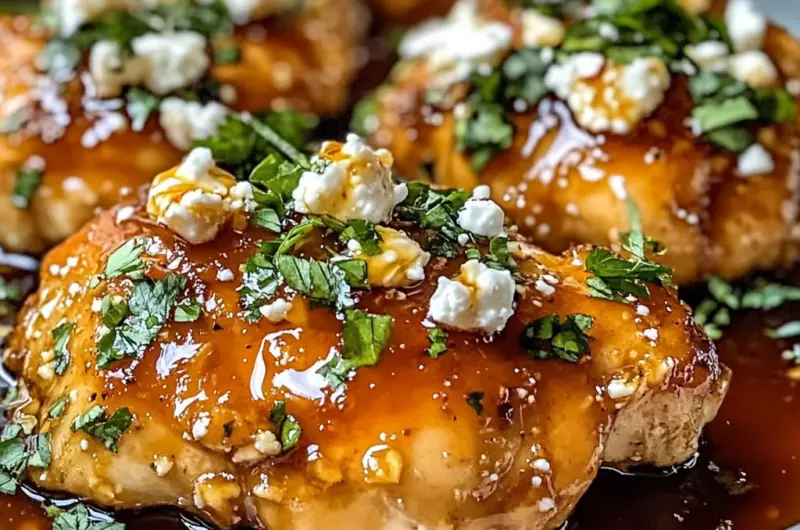 Hot Honey Feta Chicken
