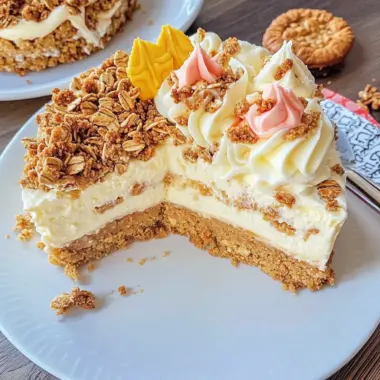 Oatmeal Cream Pie Cheesecake