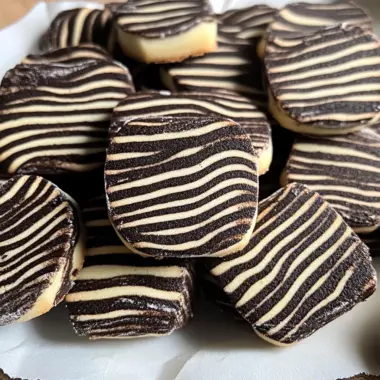 Zebra Cookies