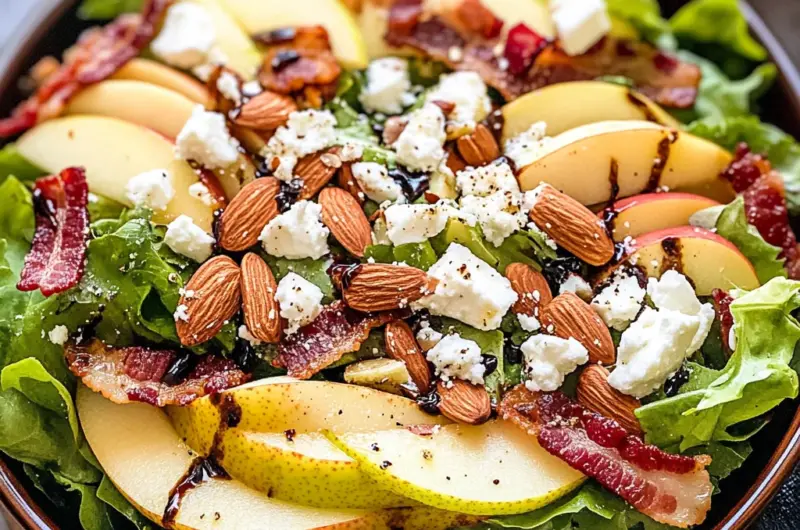 Autumn Apple and Pear Salad