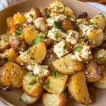 Baked Feta Potatoes
