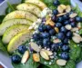 Blueberry Spinach Salad & Homemade Orange Poppy Seed Dressing