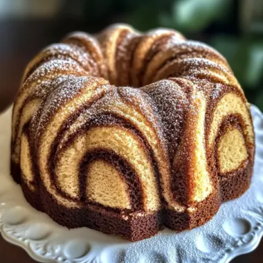 Cinnamon Swirl Bundt Cake