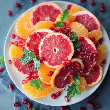 Citrus and Pomegranate Salad