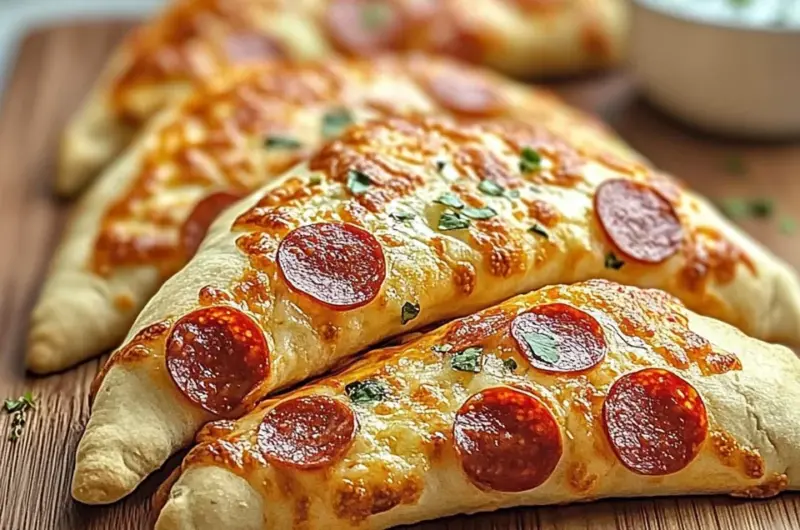 Classic Pepperoni Calzones