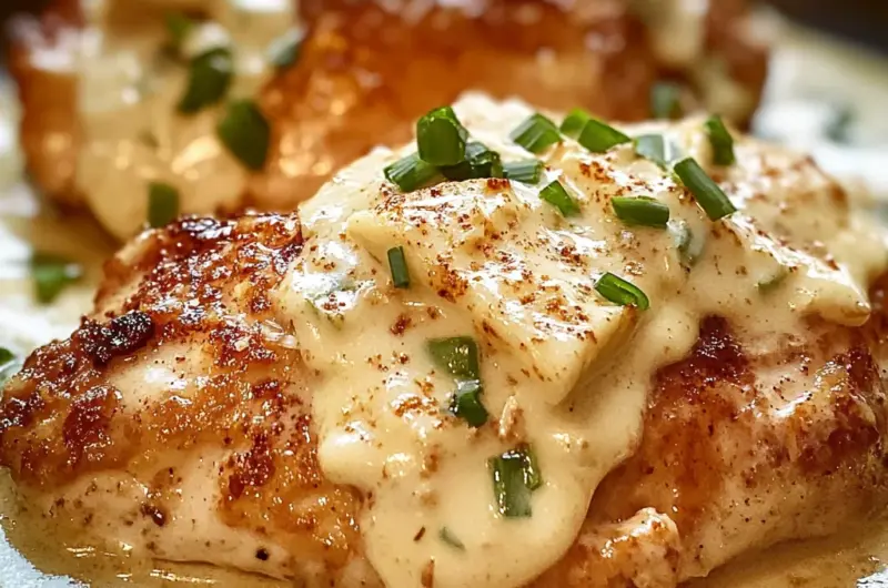 Creamy Garlic Jack Cheese Chicken