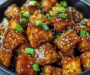 Crispy Honey Garlic Tofu