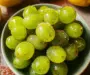 Frozen Tajin Grapes