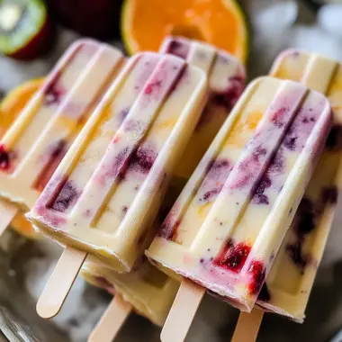Healthy Yogurt Popsicles