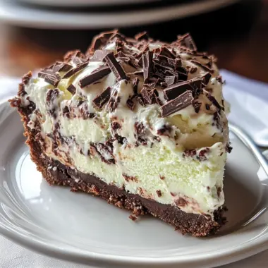 Ice Cream Pie with Rice Krispie Crust