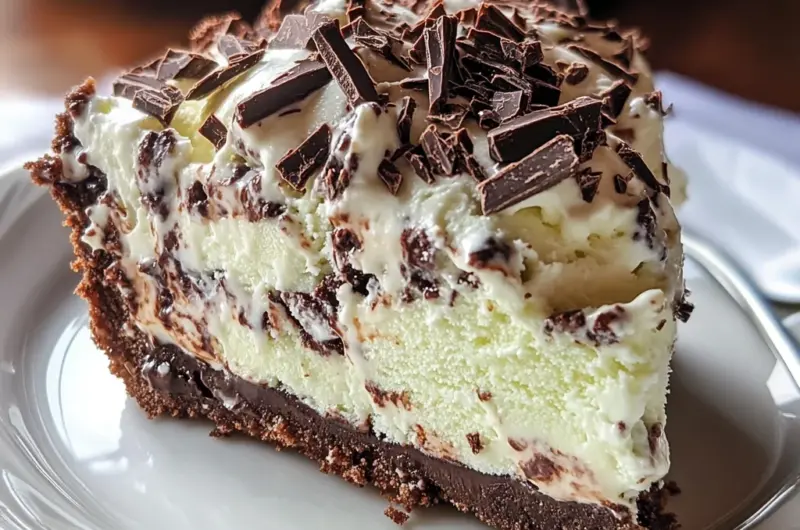 Ice Cream Pie with Rice Krispie Crust