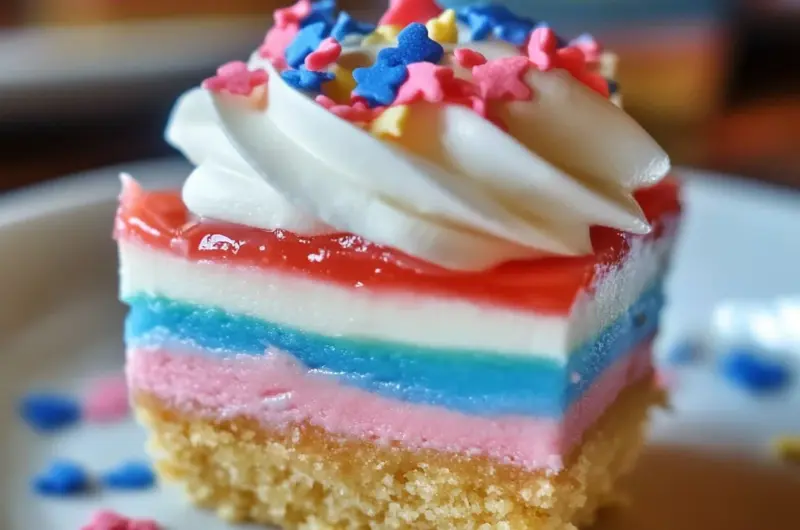 Mini No-Bake Rainbow Cheesecake Bites