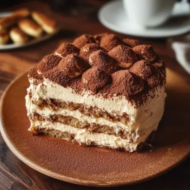 No-bake Tiramisu Layer Cake