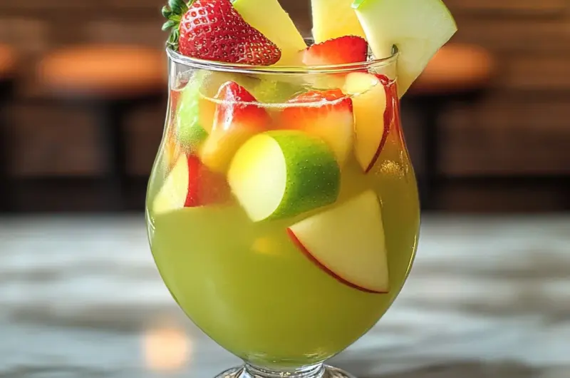 Olive Garden Green Apple Sangria