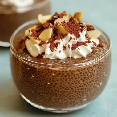 Overnight Chocolate Chia Seed Pudding