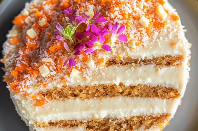 Raw Vegan Carrot Cake