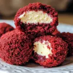 Red Velvet Cream Cheese Bites