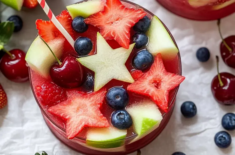 Red, White, & Blue Sangria