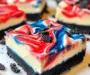 Red White and Blue Cheesecake Bars Recipe