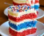 Red, White, and Blue Mini Cakes