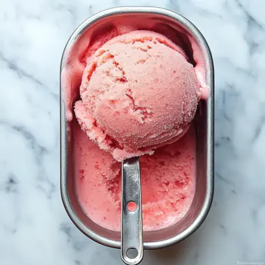 Simple Watermelon Sorbet