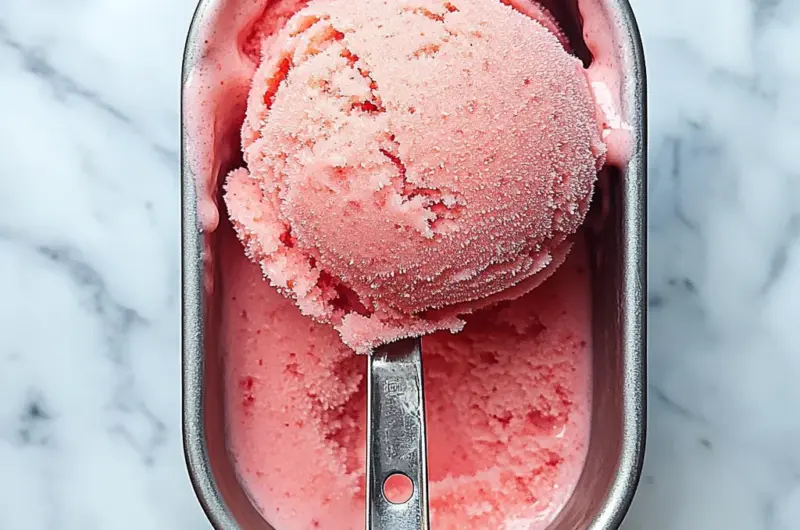 Simple Watermelon Sorbet