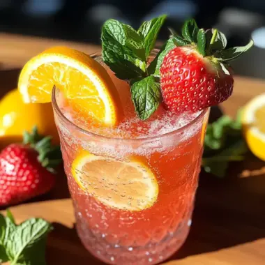 Springtime Strawberry Sipper