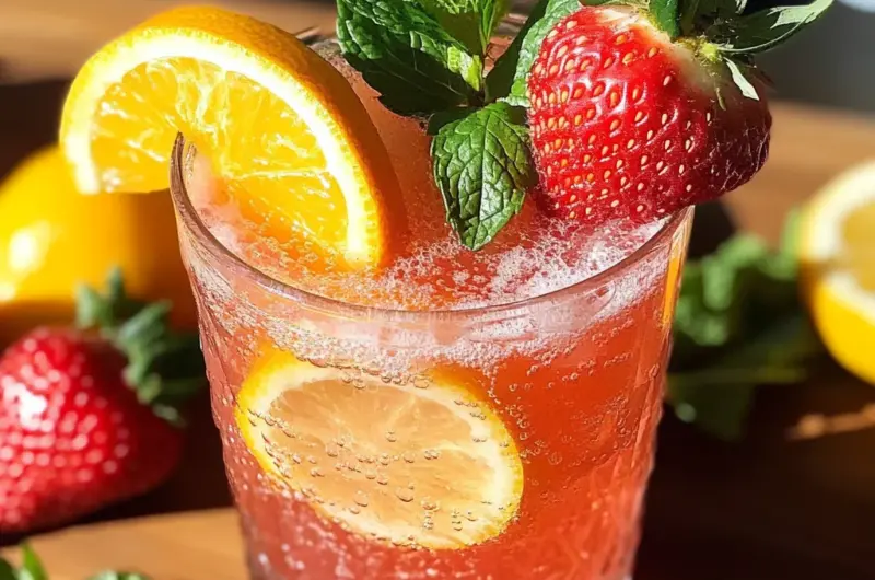 Springtime Strawberry Sipper