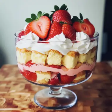 Strawberry Cheesecake Trifle Recipe
