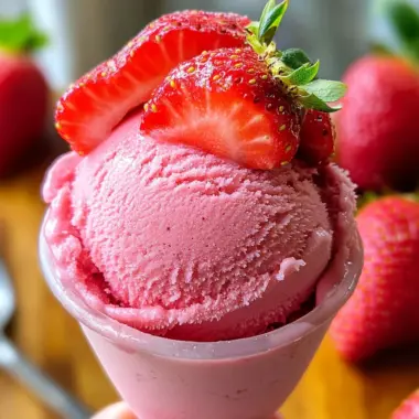Strawberry Sorbet