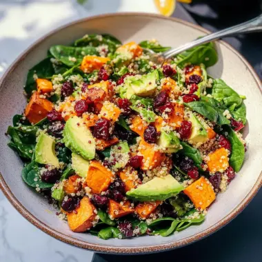Sweet Potato Quinoa Salad