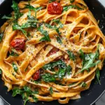Vegan Creamy Sun Dried Tomato Pasta Recipe