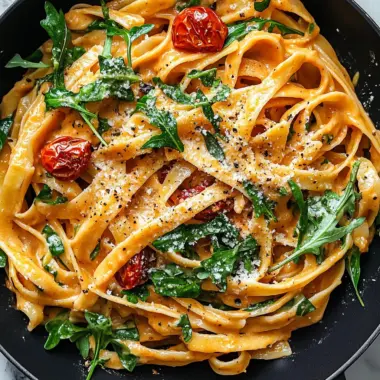 Vegan Creamy Sun Dried Tomato Pasta Recipe
