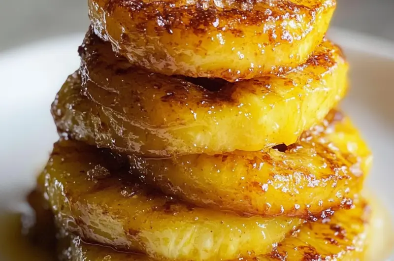 Air Fryer Caramelized Pineapple
