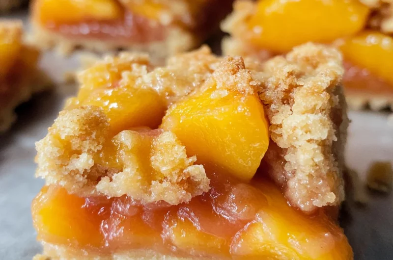 Peach Bars