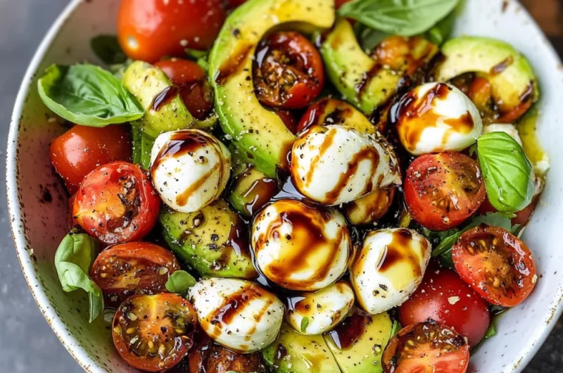 Avocado Caprese Salad