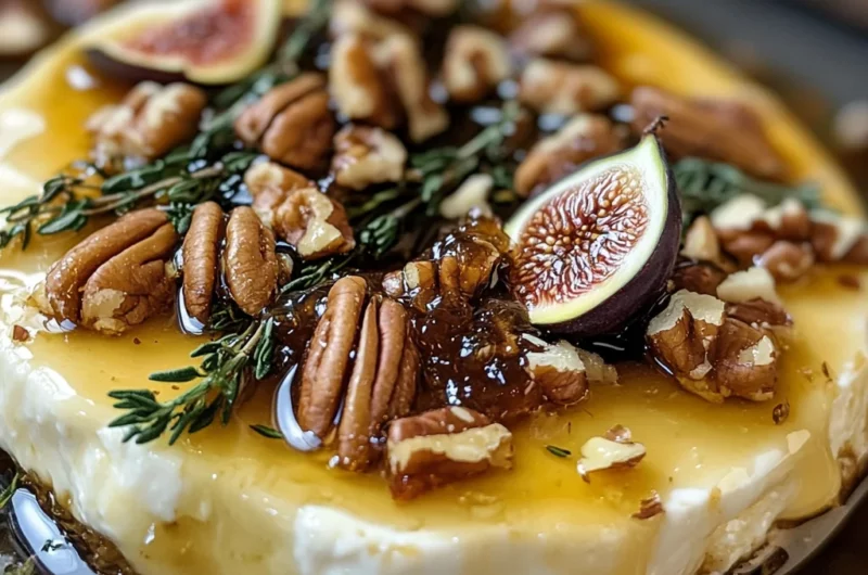 Fig and Pecan Baked Brie: A Deliciously Elegant Appetizer