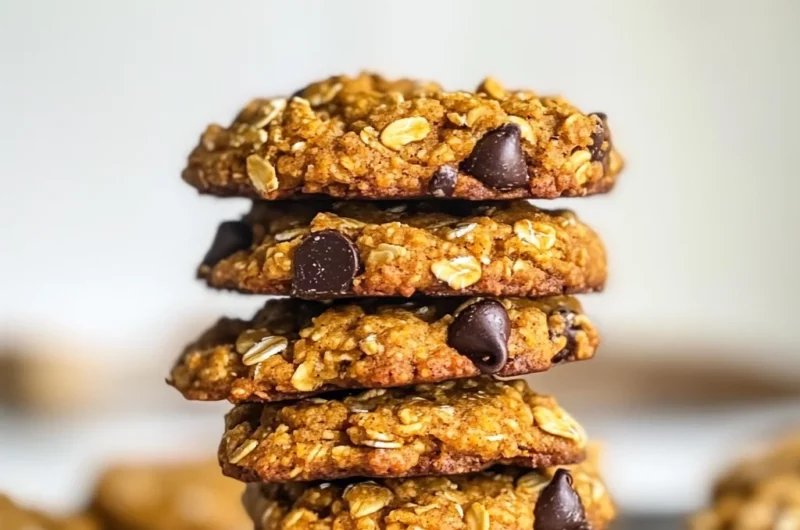 Healthy Pumpkin Oat Cookies