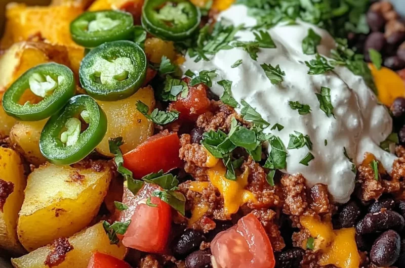 Loaded Potato Taco Bowl