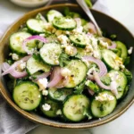 Simple Cucumber Salad with Lime Vinaigrette