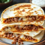 Cheesy Ground Beef Quesadillas Recipe is a must-try!