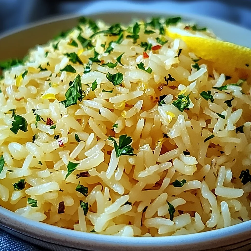 Light and Flavorful Greek Lemon Rice for Every Occasion